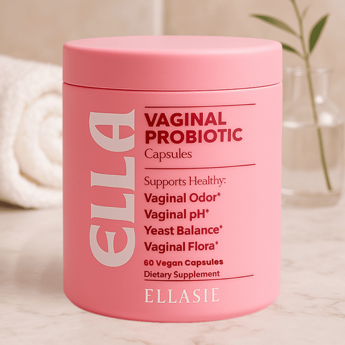 Women's Vaginal Probiotic Capsules | pH Balance & Gut Support – Multi-Strain Blend – Ellasie
